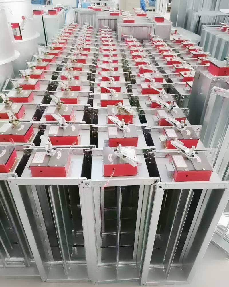 風閥防火（huǒ）閥車間